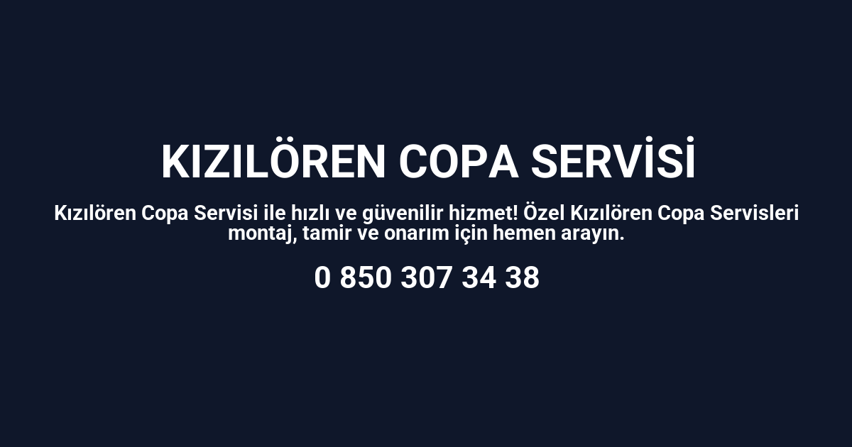 Kızılören Copa Servisi